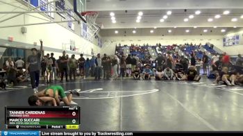160 lbs Cons. Round 4 - Tanner Cardenas, Thousand Oaks vs Marco Succari, Mira Costa High School