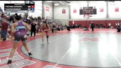 147 lbs Rr Rnd 2 - Victoria Alvarado, Venom Girls Wrestling vs Aaliyah Morrow, Empire Girls Wrestling