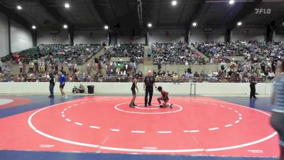 95 lbs Quarterfinal - Nathan Pygeol, Compound Wrestling vs Kashta Freeland, Glasgow Wrestling Academy