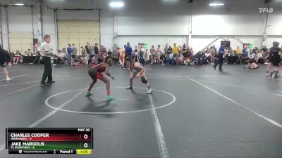 80 lbs Round 5 (8 Team) - Jake Margolis, FL Scorpions vs Charles Cooper, Warhawks