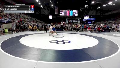 165 lbs Champ. Rd Of 128 - Cross Rodriguez, CA vs Rhys Novosad, OK