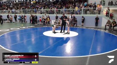 71 lbs Round 1 - Henry Laudermilch, Rogue Wrestling Club vs Carson Wright, Mat-Su Matmen