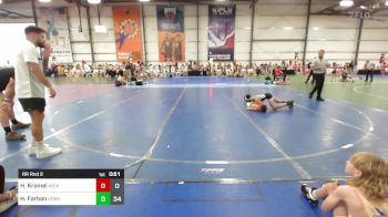 80 lbs Rr Rnd 2 - Hines Kromel, Micky's Minions Yellow vs Hassan Farhan, Iron Horse Wrestling Club