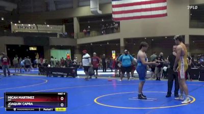 215 lbs Champ. Round 1 - Micah Martinez, NM vs Joaquin Capra, KS