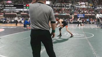 A - 165 lbs Semifinal - Trystan Knight, Billings Central/Joliet vs Tatum Todd, Three Forks/Ennis
