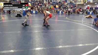 130 lbs Consy 4 - Allena Blon, University-WV vs Lauren Porterfield, Connellsville