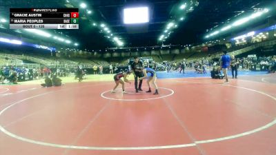 135 lbs Champ. Round 2 - Gracie Austin, Charlotte Hs vs Maria Peoples, Bartow Senior