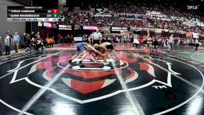 A - 126 lbs Cons. Round 2 - Yuriah Camacho, Sidney / Fairview vs Quinn Wissenbauch, Corvallis