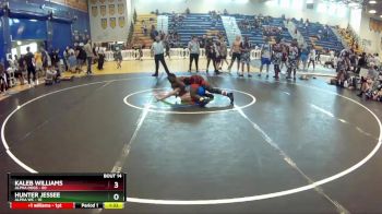 120 lbs Round 4 (8 Team) - Hunter Jessee, Alpha WC vs Kaleb Williams, Alpha Dogs