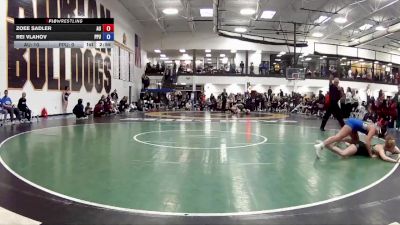 117 lbs Round 6 (16 Team) - Zoee Sadler, Aurora vs Rei Vlahov, Point Park