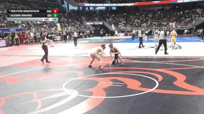 5th Place Match - Treyton Kropatsch, Columbus vs Jaxsen Draves, Grand Island