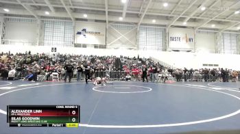 90 lbs Cons. Round 5 - Silas Goodwin, Mighty Lions Wrestling Club vs Alexander Linn, HF-L Wrestling