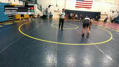 190 lbs Round 2 - David Espinoza, Worland Middle School vs Cade Slagle, Worland Middle School