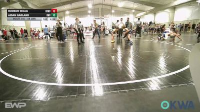 58 lbs Rr Rnd 5 - Hudson Waag, Keystone Kids Wrestling Club vs Aidan Garland, Berryhill Wrestling Club