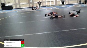 43 lbs Quarterfinal - Dax Kekahuna, Flow Academy HI vs Levi Prado, Threshold WC