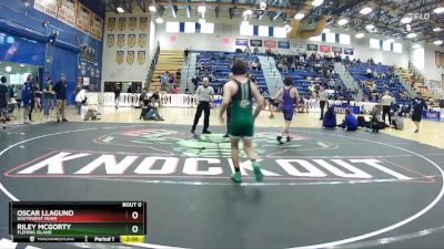 126 Gold Quarterfinal - Riley McGorty, Fleming Island vs Oscar Llaguno, Southwest Miami