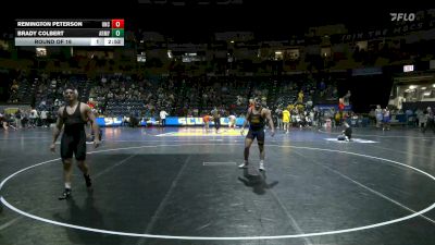 285 lbs Round Of 16 - Remington Peterson, Northern Colorado vs Brady Colbert, Army