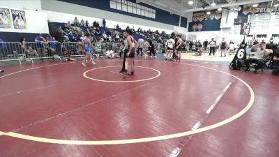 120 lbs Cons. Semi - Frankie De Leon, Rancho Bernardo WC vs Asher Reese, San Clemente Youth Wrestling