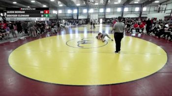 120 lbs Round 1 (8 Team) - Drayger Cloward, Uintah vs Jaxon Morgan, Bear River