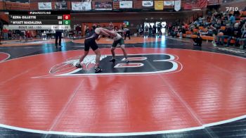 150 lbs Semifinal - Ezra Gillette, Gooding vs Wyatt Madalena, Battle Mountain