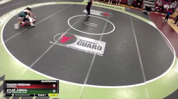 138 lbs Quarterfinal - Mason Freeman, Minnesota vs Kyler Jubinal, Park Wrestling Club