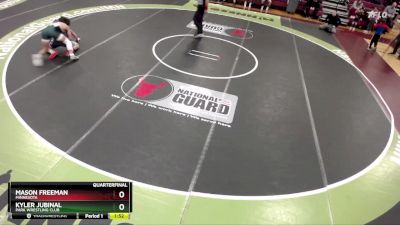 138 lbs Quarterfinal - Mason Freeman, Minnesota vs Kyler Jubinal, Park Wrestling Club