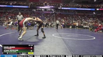 2A-120 lbs Quarterfinal - Ethan Skoglund, Sergeant Bluff-Luton vs Gavin Jensen, Williamsburg