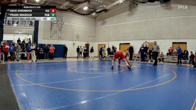 285 lbs Consy 1 - Zack Stromock, Peters Township vs Frank Grazulis, Plum