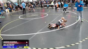 49 lbs Cons. Round 1 - Jackson Schofield, Chugach Eagles Wrestling Club vs Declan Wilson, Rogue Wrestling Club