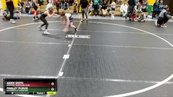 80 lbs Round 2 - Finnley Purvis, Summerville Takedown vs Aiden Smith, Grizzlies Wrestling Club