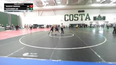 157 lbs Champ. Round 1 - Maddox Herrera, Esperanza vs Alexander Lee, Alhambra
