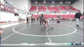 57-62 lbs Rr Rnd 3 - Rose Reyna, Carl Albert vs Arielle Wylie, Tuttle Wrestling Club