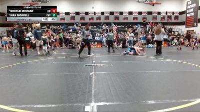 65 lbs Quarterfinal - Max Morrell, Cobra Wrestling Club vs Braylei Morgan, LA Elite Wrestling