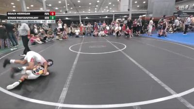 52 lbs Finals (8 Team) - Beaux Kerrigan, Poquoson-Pitbull vs Ethan Panyavuthilert, Revival Riddlers
