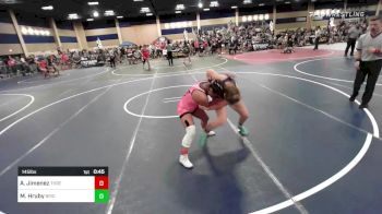 145 lbs Consi Of 4 - Alexis Jimenez, Threshold WC vs Matilda Hruby, Brighton WC