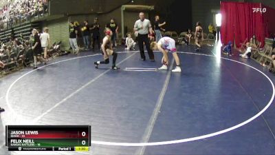 112 lbs Round 5 (6 Team) - Jason Lewis, Idaho vs Felix Neill, Kansas Rattlers