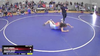 157 lbs Cons. Round 4 - Adam Urbina, Pendleton Wrestling Club vs Deacon Odom, HotShots Wrestling