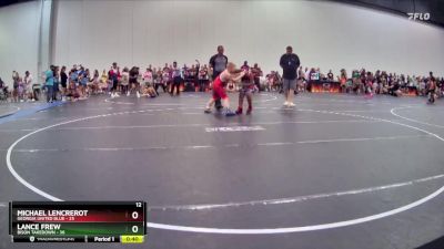 Placement (4 Team) - Lance Frew, Bison Takedown vs Michael Lencrerot, Georgia United Blue