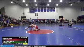 150 lbs Championship Bracket - Jayson Harmon, Campbell County vs Cody Taylor, Niobrara County