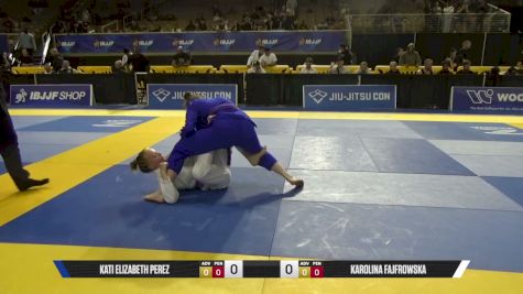 Karolina Fajfrowska vs Kati Elizabeth Perez 2026 Pan Jiu Jitsu IBJJF Championship