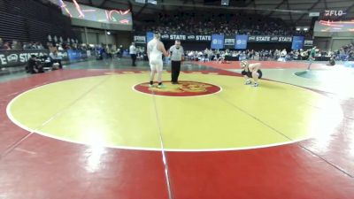 Boys 2A 285 lbs Quarterfinal - Kade West, Anacortes vs Solomon Slind, Deer Park