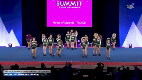 House of Legends - ThrACE! [2026 L3 Junior - D2 - Small - B Semis] 2026 The D2 Summit