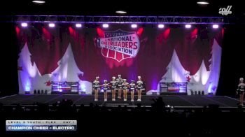 Champion Cheer - Electric [2025 L3 Youth - Flex Day 1] 2025 NCA Holiday Classic