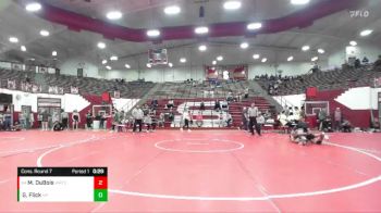 165 lbs Cons. Round 7 - Malachi DuBois, Wes-Del vs Gabriel Flick, New Palestine