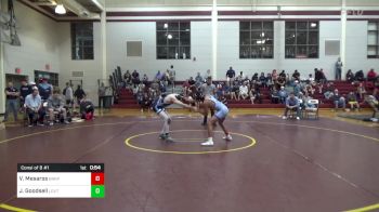 120 lbs Consi Of 8 #1 - Vinesh Mesaros, Berkeley Prep vs John Goodsell, The Lovett School