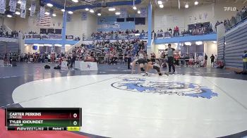 138 lbs Cons. Round 5 - Tyler Khoundet, Stansbury vs Carter Perkins, Syracuse