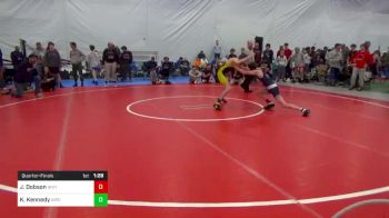 105 lbs Quarterfinal - Joshua Dobson, Anita vs Kevin Kennedy, Airville