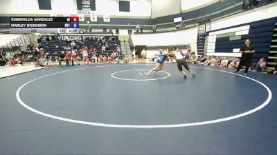 235 lbs Round 1 (6 Team) - Esmeralda Gonzalez, Star Valley vs Marley Dickinson, Wyoming 1