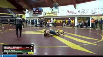 174 lbs Champ. Round 1 - Payton Hume, University Of Providence (Mont.) vs Gerardo Hernandez, Vanguard University (Calif.)