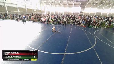 60 lbs Cons. Round 2 - Tytan Humphries, Sublime Wrestling Academy vs Ryker Wamsley, Victory